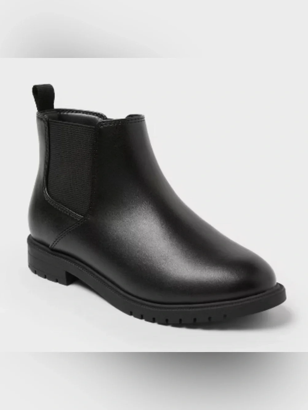 Brandy Chelsea Ankle Boots - Cat & Jack Black Size 7T or 11T  Little Girls NWT